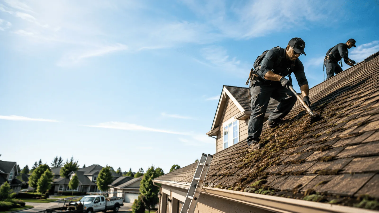 Roof Moss Removal in Lyons, CO near me